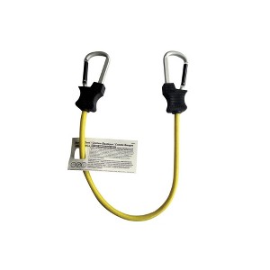 Keeper 06152 Carabiner Bungee Cord, 24 inch, Black/Yellow - 1 of 1