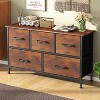 BestMassage 5/8/9-Drawer Fabric Dresser with Wood Top Versatile Storage Cabinet Organizer with Steel Frame - 2 of 4