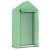 vidaXL Greenhouse Green PE mesh fabric Small Durable Greenhouse - 3 of 4