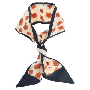 Unique Bargains Women's Flower Print Scarf Headband 1 Pc - 1 of 4