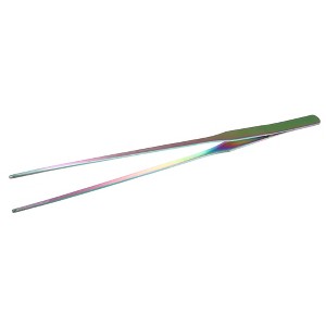 Unique Bargains Aquarium Tweezers Stainless Steel Tweezers for Plants Pets Multicolored 1 Pcs - 1 of 4