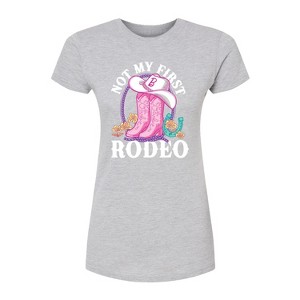 Women's - Barbie - Not My First Rodeo Fitted Graphic T-Shirt - 1 of 2