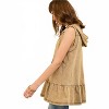Women's Washed Hooded Top - entro - 2 of 4