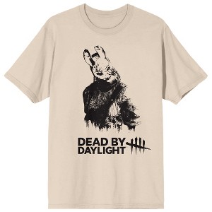 Dead By Daylight Huntress Monotone Art Crew Neck Short Sleeve Women's Natural T-shirt - 1 of 3