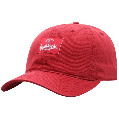 NCAA Arkansas Razorbacks Men's Dez Garment Washed Canvas Hat