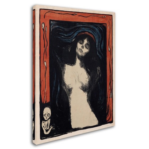 Trademark Fine Art -Edvard Munch 'Madonna 2' Canvas Art - image 1 of 3