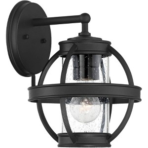 Minka Lavery Industrial Outdoor Wall Light Fixture Sand Coal 11 1/4" Glass Cylinder Shade for Post Exterior Deck Porch Yard Patio - 1 of 1
