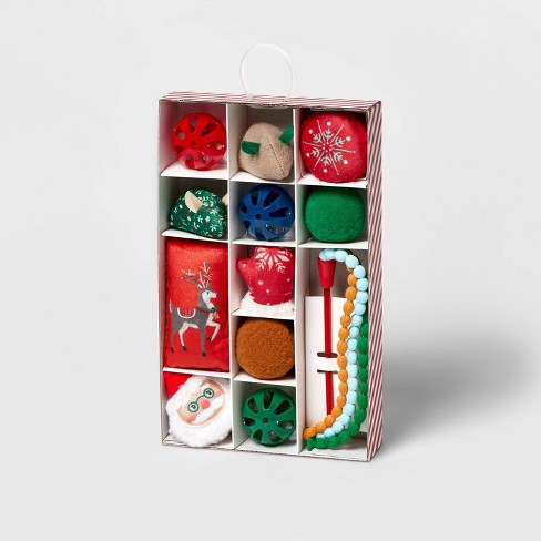12 Days Advent Calendar Cat Toy Set - 12ct - Wondershop™ : Target