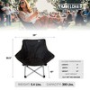 TravelChair ABC Chair – 2288, Portable Folding Chair with Back for Outdoor Adventures, Concert Lawn Chair, Beach Seating, 300-Pound Capacity - 3 of 4