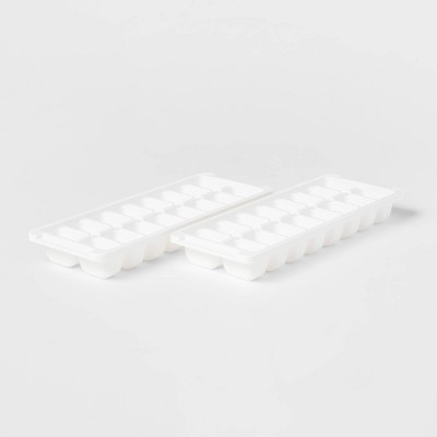 2pk Plastic Ice Trays Mint Green - Room Essentials™ : Target