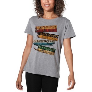 Harry Potterburnt Banners Women's Loose T-Shirt - 1 of 4