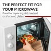 Impresa 16.5" Microwave Glass Plate/Glass Turntable Plate Replacement - 2 of 4
