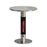 Infrared Electric Bistro Table Outdoor Heater - Silver - EnerG+