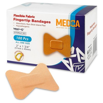 Flexible Fabric Finger Bandages Bulk 5000 Count Case, Adhesive Strips for Finger Care & Protection of Cuts, Scrapes & Wounds