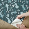 RoomMates Axolotl Blue Underwater Garden Peel and Stick 1pc Wallpaper - 2 of 4