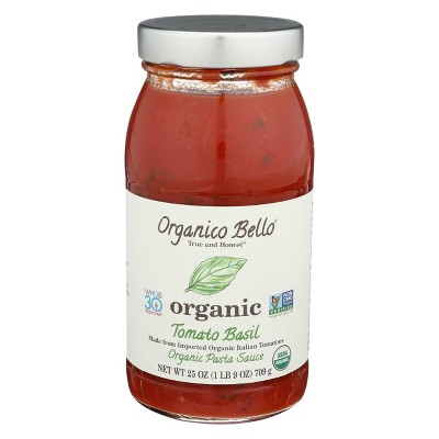 Organico Bello Tomato Basil Pasta Sauce 25oz