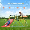 8FT Dome Climber with Slide for Kids, Steel Outdoor Jungle Gym with Safety Handles, ASTM/CPC Certified Playset for Ages 3–9 - 4 of 4