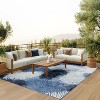 Nourison Suncoast Tropical Leaf Indoor/Outdoor Flatweave Rug - 2 of 4