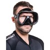 Cressi Liberty Scuba Diving Mask, Black/black : Target