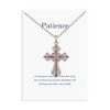 Anna-Kaci Rhinestone Celtic Cross Pendant Necklace with Gift Card & Envelope Jewelry Gifts - 2 of 4
