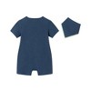 Andy & Evan  Infant  Croc Graphic Knit Romper & Bib - 2 of 4