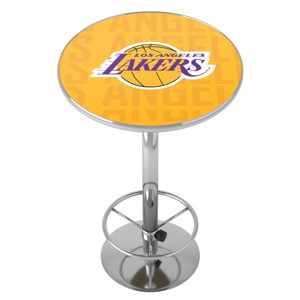 NBA Bar Table with Footrest _3 - 1 of 4
