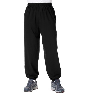 KingSize Men's Big & Tall Lightweight Elastic Cuff Sweatpants - 1 of 4