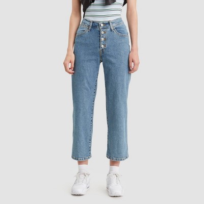 mile high crop flare jeans levis