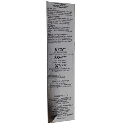 Lancome Renergie Lift Makeup Foundation SPF 27, 140 Porcelaine 20(C), 1 Ounce