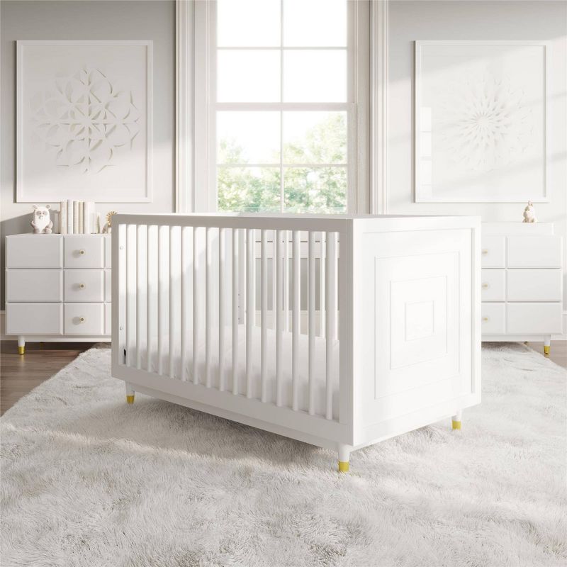 Room &#38; Joy Rory 3-in-1 Crib with Adjustable Mattress Height - White, 5 of 7