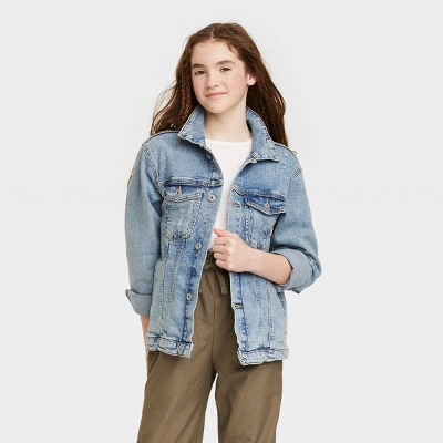 baggy denim jacket womens