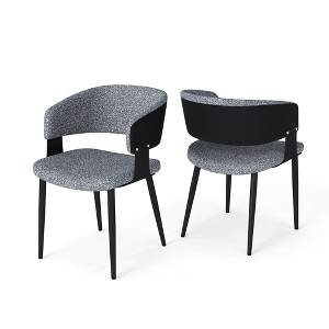 WJSHome Dining Chairs Set Of 2, Modern Kitchen Dining Room Chairs Comfortable Ergonomic Backrest Dinner Chairs for Living Room - 1 of 4