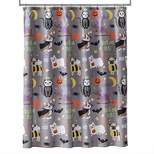 Trick Or Treat Pets Fabric Shower Curtain - SKL Home