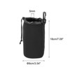 Unique Bargains Waterproof Shockproof Wear-resistant Lens Pouch Bag Black - 2 of 3
