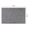 REGALWOVEN Dining Table Decor PVC Solid Washable Placemats 18 x 12 Inch 6 Pcs - 4 of 4
