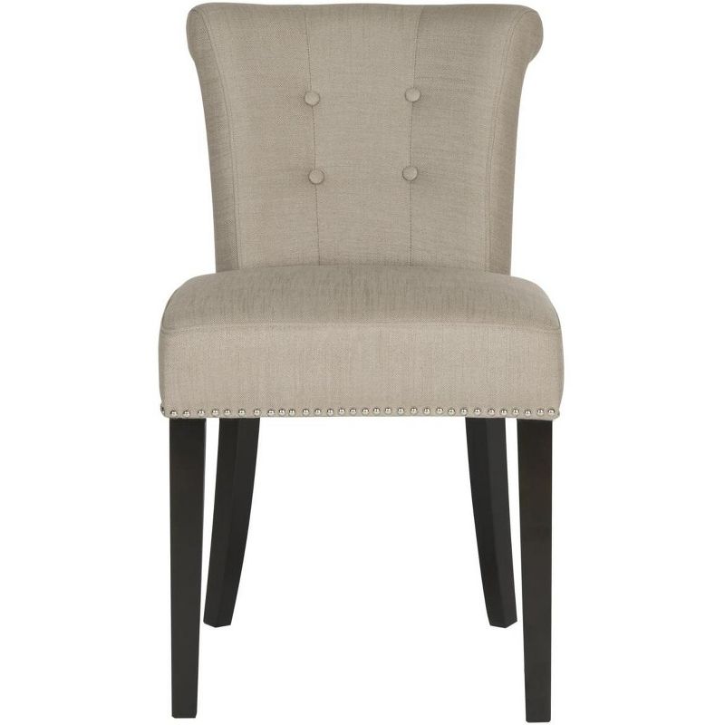 Sinclair 21''H Ring Chair (Set of 2) with Silver Nail Heads  - Safavieh, 3 of 7