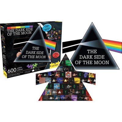 NMR Distribution Pink Floyd Dark Side of the Moon 600 Piece Shaped 2 Sided Jigsaw Puzzle