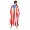 Seeing Red Red White Blue Adult Costume Cape - image 2 of 3