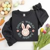 Simply Sage Market S.W.Smiley Be Hoppy Smiley Bunny Sweatshirt - 2 of 4