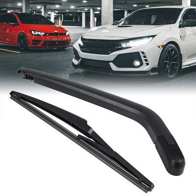 X-Autohaux Plastic Rubber for Toyota Yaris 99-05 Windshield Wipers 12" Black