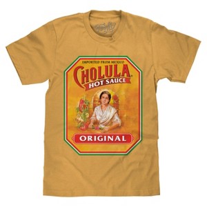 Cholula Hot Sauce Logo T-Shirt - Mustard Yellow - 1 of 2