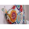 Crosby Floral Outdoor Squared Corners Chair Cushion - Pillow Perfect - 3 of 4