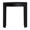 ALFI ABST66BM Black Matte Solid Surface Resin Bathroom / Shower Stool - 4 of 4