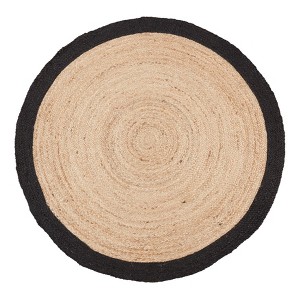 Saro Lifestyle Organic Jute Woven Floor Rug - 1 of 2
