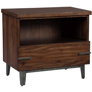 Hekman Single Drawer Night Stand 24363 Monterey Point - 1 of 2