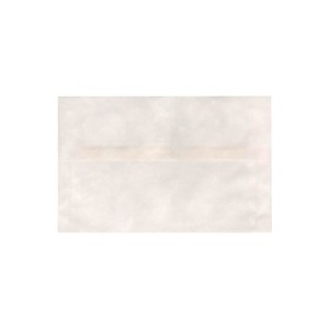 JAM Paper A10 Translucent Vellum Invitation Envelopes 6 x 9 1/2 White Cloud 41346I - 1 of 1