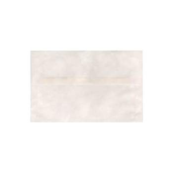 JAM Paper A10 Translucent Vellum Invitation Envelopes 6 x 9 1/2 White Cloud 41346I