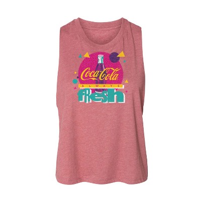 Women's - Coca-Cola - 90's Retro Graphic Racerback Tank