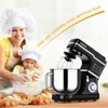 Stand Mixer, 7.5 Qt. 660W 10-Speed Electric Kitchen Mixer with Dishwasher-Safe Dough Hooks, Beaters, Wire Whip & S plash Guard for Most Home Cooks - 4 of 4