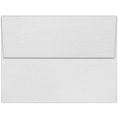 LUX A7 Invitation Envelopes A7 - White Birch Woodgrain - Pack of 50 5380-S02-50